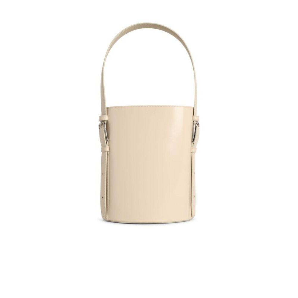 Coperni 'Erconomic Bucket' Light Beige Leather Bag Women